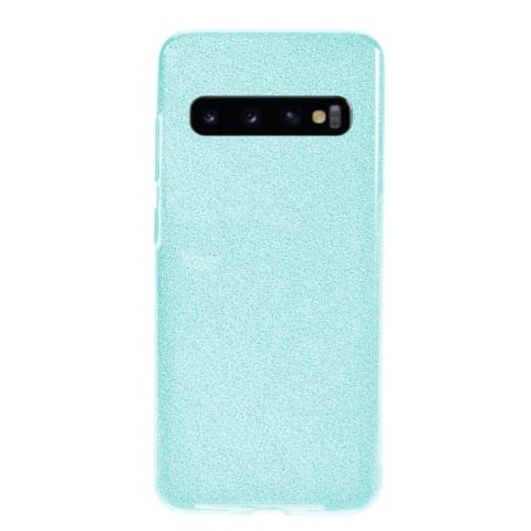 Husa Samsung Galaxy S10 Sclipici Albastru Silicon [0]