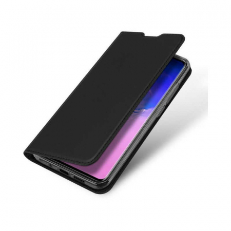 Husa Samsung Galaxy S20 Ultra 2020 Toc Flip Tip Carte Portofel Negru Piele Eco DuxDucis [3]
