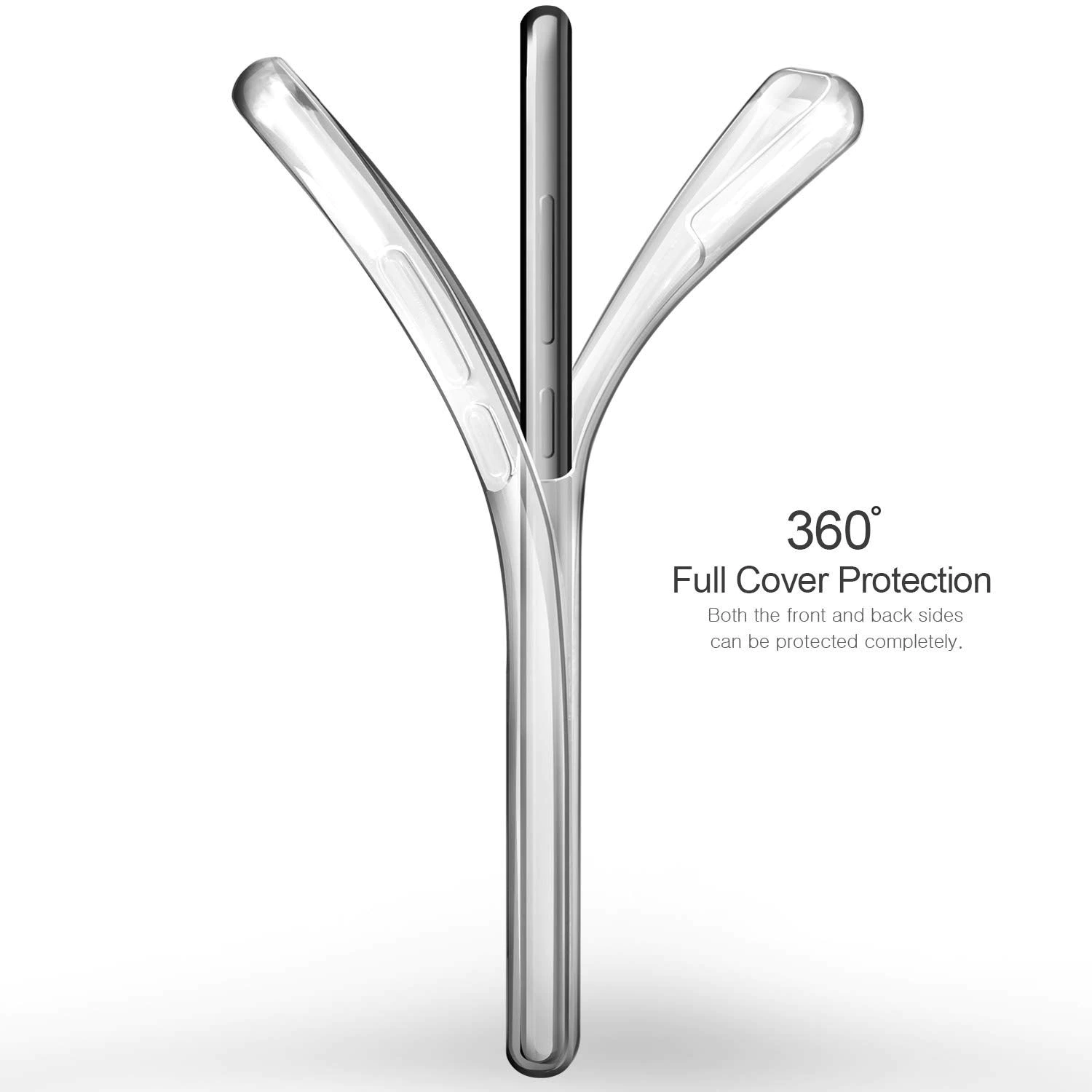 Husa Samsung Galaxy S21 FE Full Cover 360 Grade Transparenta [2]
