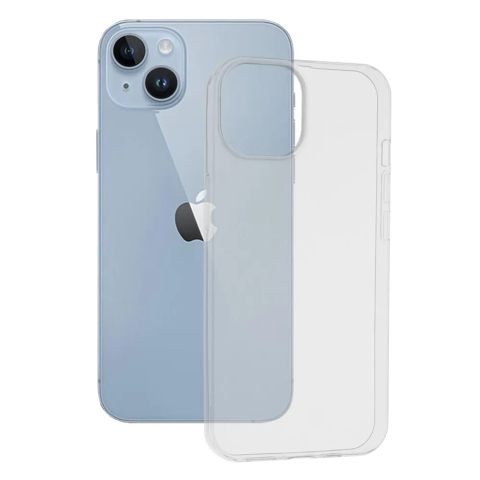Huse iPhone 13 - Husa Silicon iPhone 13 Transparenta CSTH Bulk