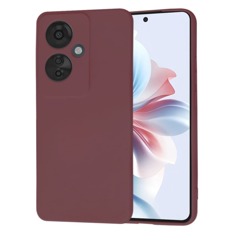 Huse Telefoane - Husa spate Oppo Reno11 F Silicon Bordo cu Microfibra SoftFlex