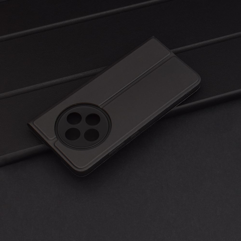 Husa tip carte Oppo Reno12 F 4G / Reno12 F 5G / Reno12 FS cu Flip Magnetic Negru MGT [1]