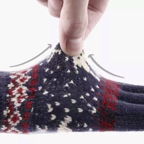 Mănuși Touchscreen Damă Bleumarin ST0002 [5]