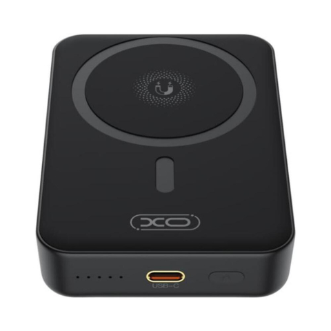 PowerBank 10000 mAh MagSafe/Holder, USB-C, Negru – XO [1]