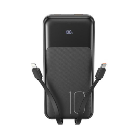PowerBank 10000 mAh PD/QC, USB-C & USB-A, Negru – XO [2]