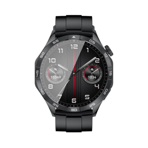 Gadgeturi - Smartwatch negru cu ecran AMOLED 1,43” și monitorizare sănătate XO Watch4