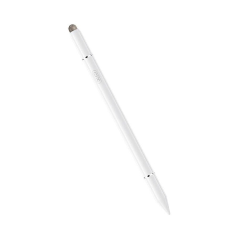 Stylus Pen - Stilou Capacitiv 3 în 1 XO Pen ST10 Alb - Pentru Ecrane Tactile