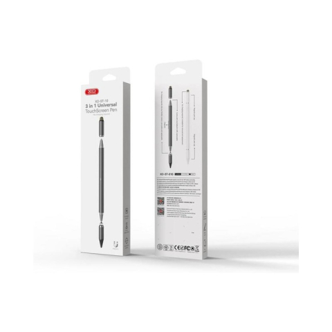 Stylus Capacitiv 3 în 1 pentru Telefon sau Tableta Negru XO Pen ST10 [6]