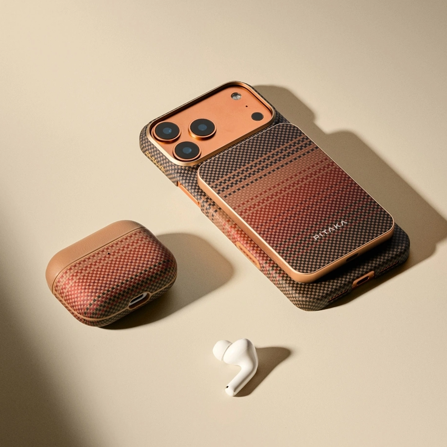 Aramid Fiber Case for AirPods Pro 2/AirPods Pro/AirPods 4