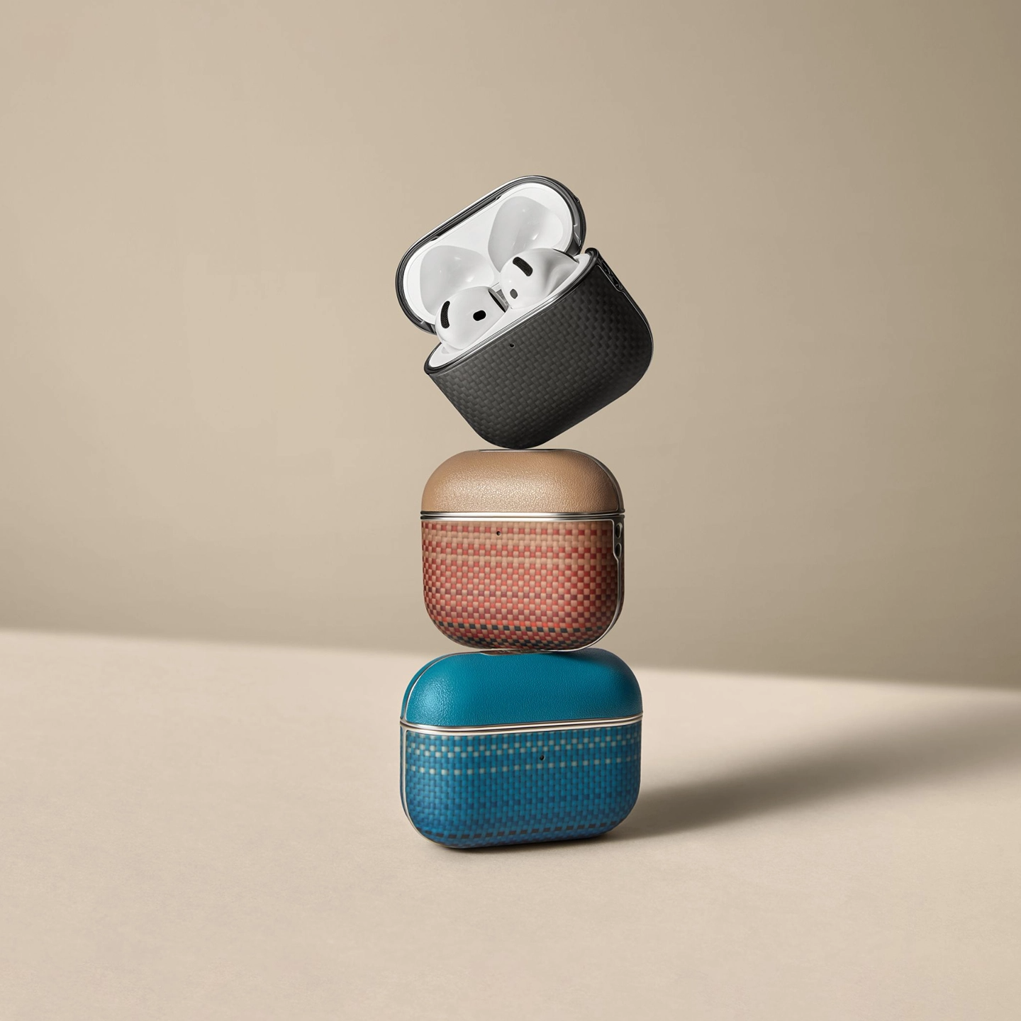 Aramid Fiber Case for AirPods Pro 2/AirPods Pro/AirPods 4