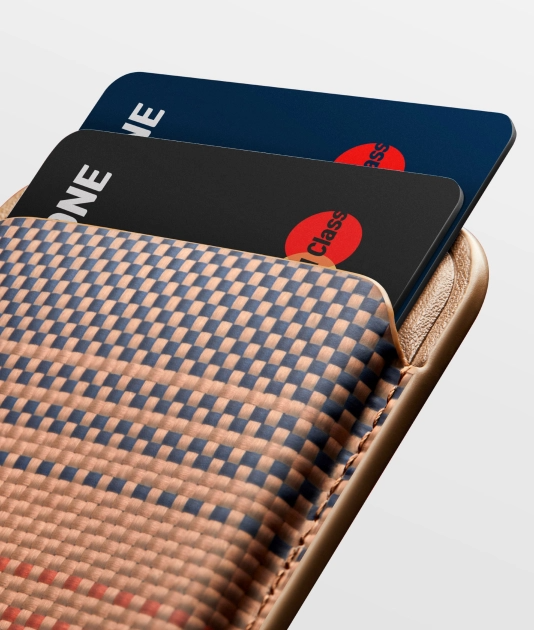 Magnetic Woven Wallet