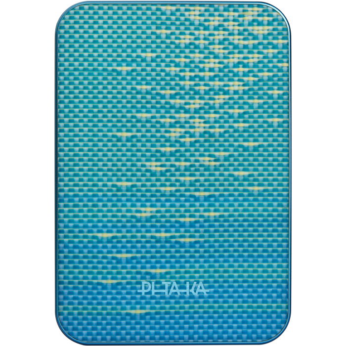 Baterie Externa Magnetica PITAKA, Magsafe, Design Ultra Subtire, 15W Wireless, 10000mAh, Lucid Blue [4]