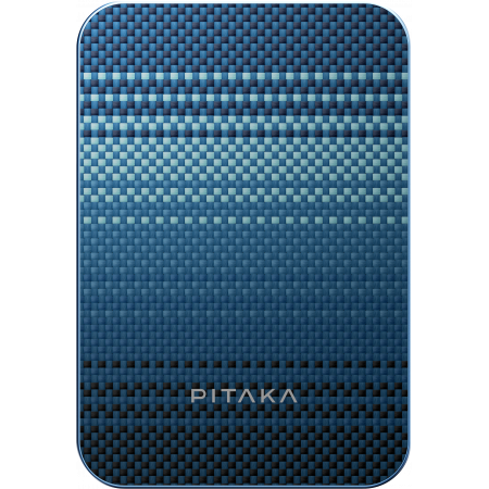 Baterie Externa Magnetica PITAKA, Magsafe, Design Ultra Subtire, 15W Wireless, 5000mAh, Moonrise [7]