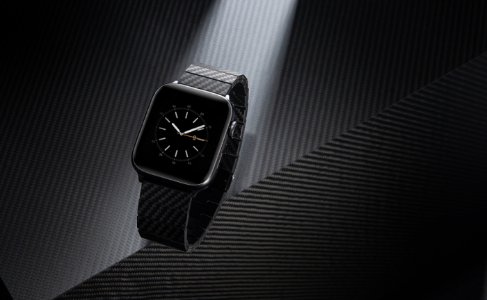 Curea din Fibra de Carbon Apple Watch seriile 1 - 9 / SE / Ultra/Ultra 2 , 38/40/41/42/44/45 mm Modern [10]