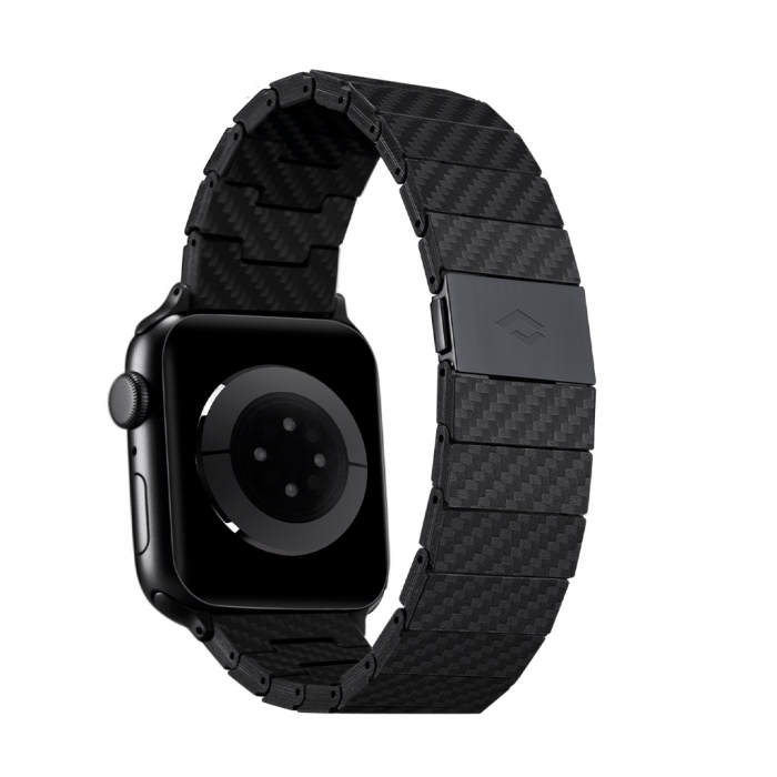 Curea din Fibra de Carbon Apple Watch seriile 1 - 9 / SE / Ultra/Ultra 2 , 38/40/41/42/44/45 mm Modern [5]