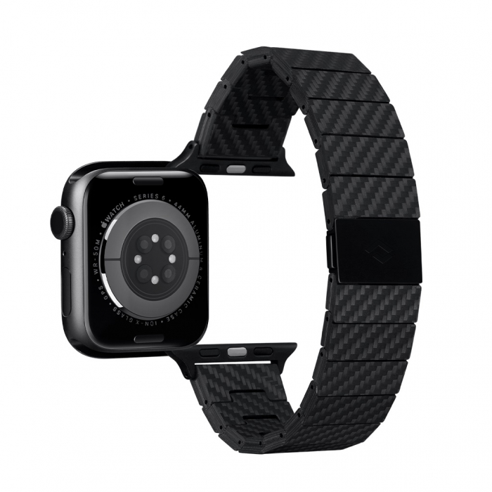 Curea din Fibra de Carbon Apple Watch seriile 1 - 9 / SE / Ultra/Ultra 2 , 38/40/41/42/44/45 mm Modern [7]