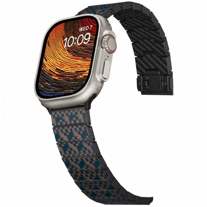 Curea din Fibra de Carbon Dreamland pentru Apple Watch seriile 1 - 9 / SE / Ultra/Ultra 2 , 38/40/41/42/44/45/49 mm [4]