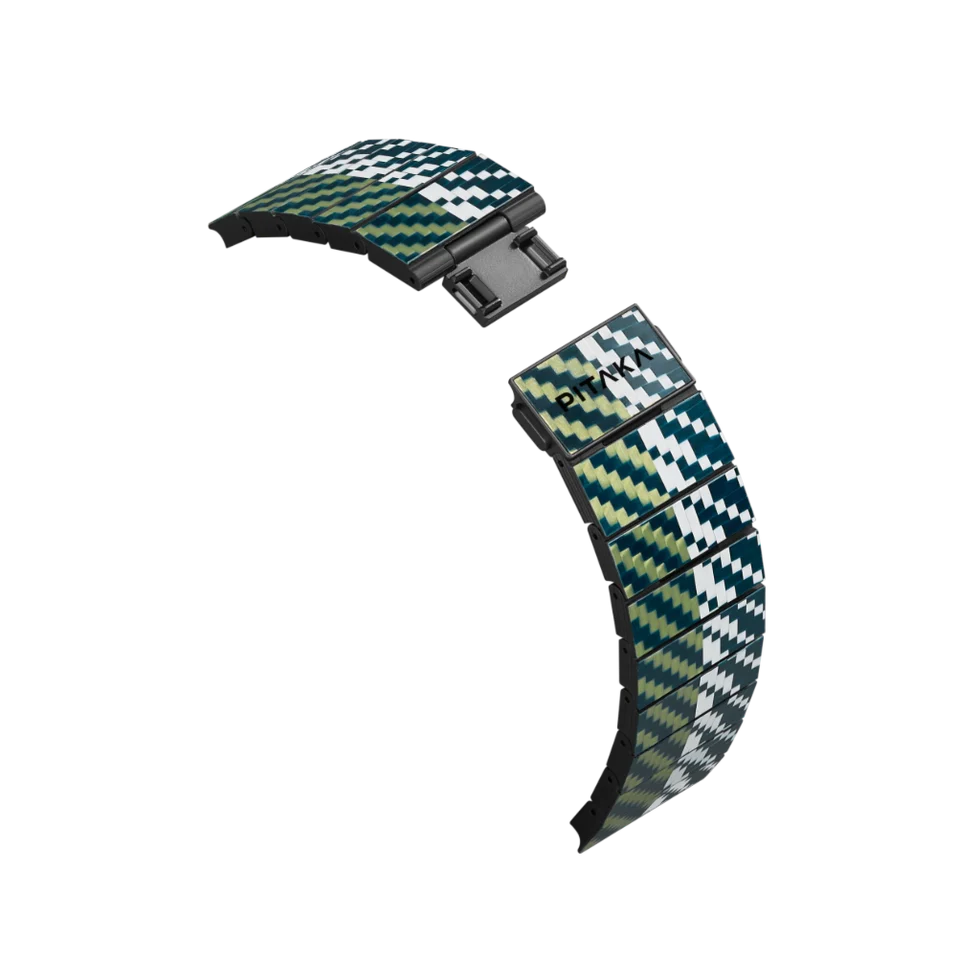 Curea din Fibra de Carbon Poetry of Things pentru Apple Watch seriile 1 - 9 / SE / Ultra/Ultra 2 , 38/40/41/42/44/45/49 mm [4]