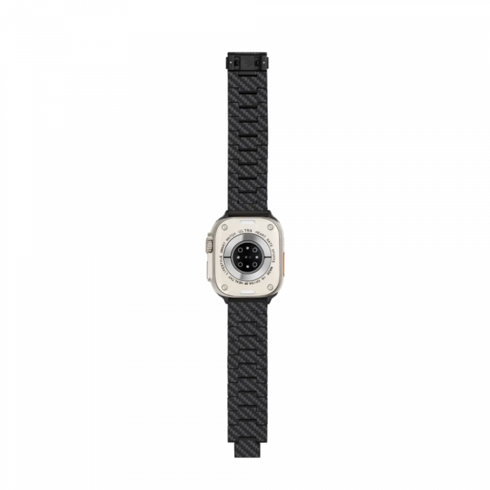 Curea Pitaka din Fibra de Carbon Dreamland Mosaic pentru Apple Watch seriile 1-9/ SE/ Ultra/ Ultra 2, 38/40/41/42/44/45/49 mm [6]