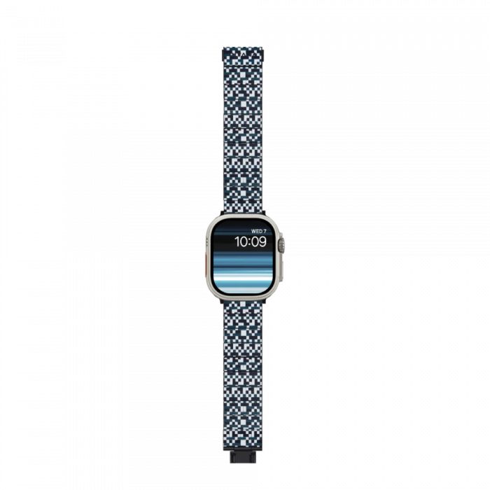 Curea Pitaka din Fibra de Carbon Dreamland Mosaic pentru Apple Watch seriile 1-9/ SE/ Ultra/ Ultra 2, 38/40/41/42/44/45/49 mm [5]
