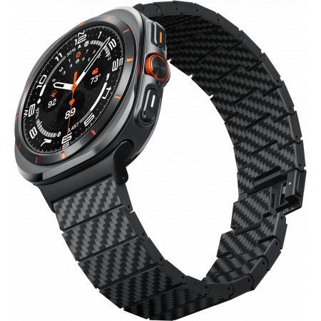 Curea PITAKA din Fibra de Carbon pentru Samsung Galaxy Watch Ultra 47mm, Usoara si Rezistenta [2]