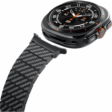 [Outlet] Curea PITAKA din Fibra de Carbon pentru Samsung Galaxy Watch Ultra 47mm, Usoara si Rezistenta [7]