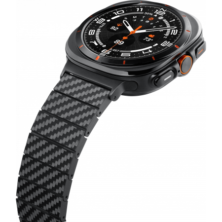 Curea PITAKA din Fibra de Carbon pentru Samsung Galaxy Watch Ultra 47mm, Usoara si Rezistenta [7]
