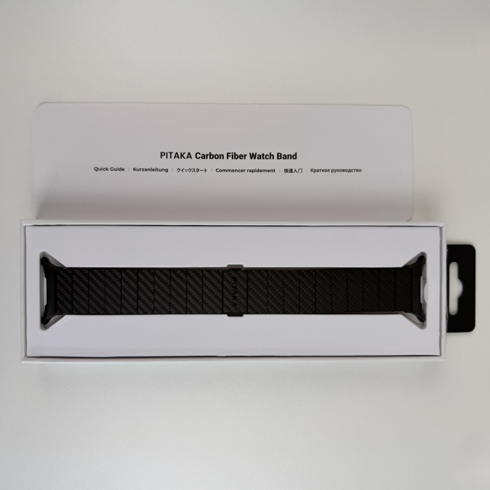 [Outlet] Curea PITAKA din Fibra de Carbon pentru Samsung Galaxy Watch Ultra 47mm, Usoara si Rezistenta [2]