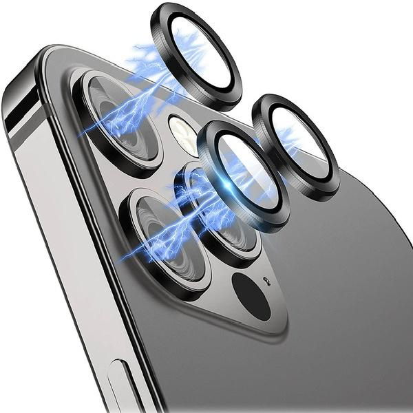 Folie de camera pentru iPhone 15 Pro - Negru [5]