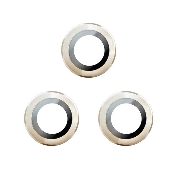 Folie de camera pentru iPhone 14 Pro Max - Gold [5]