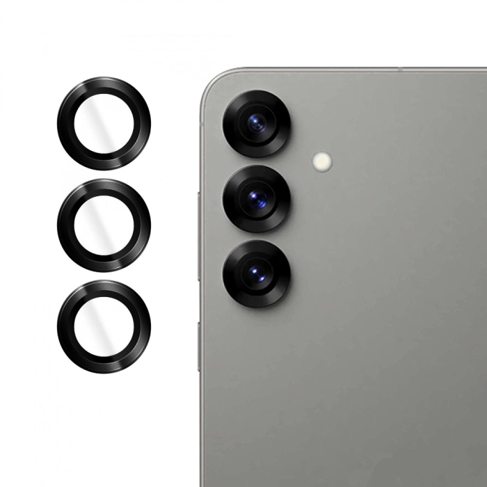 Folie de camera pentru Samsung Galaxy S25 -  Negru [1]