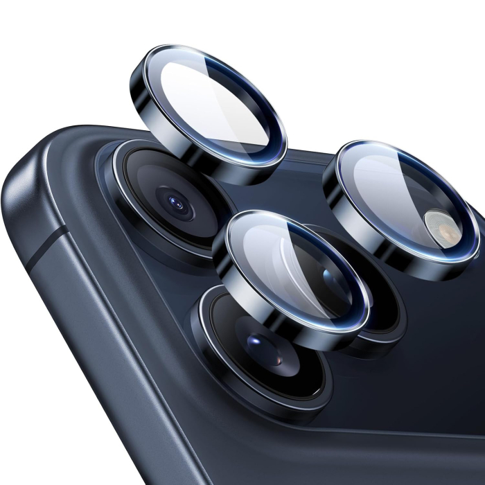 Folie de camera pentru iPhone 17 Pro/17 Pro Max - Albastru [1]