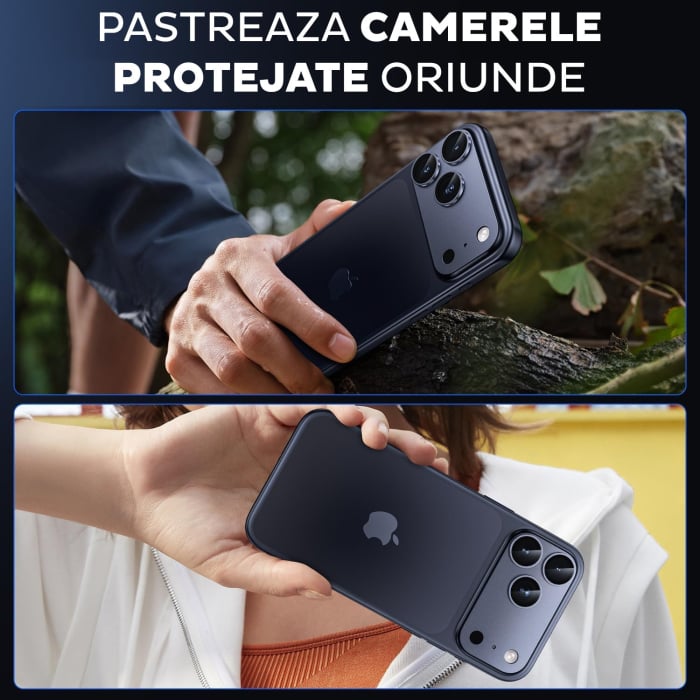 Folie de camera completa pentru iPhone 17 Pro - Deep Blue/Albastru [8]
