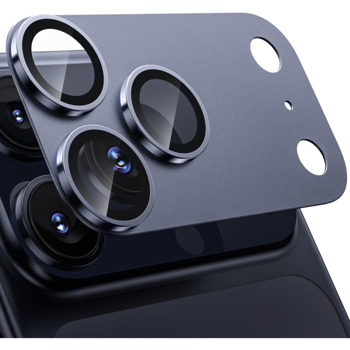 Folie de camera completa pentru iPhone 17 Pro - Deep Blue/Albastru [3]