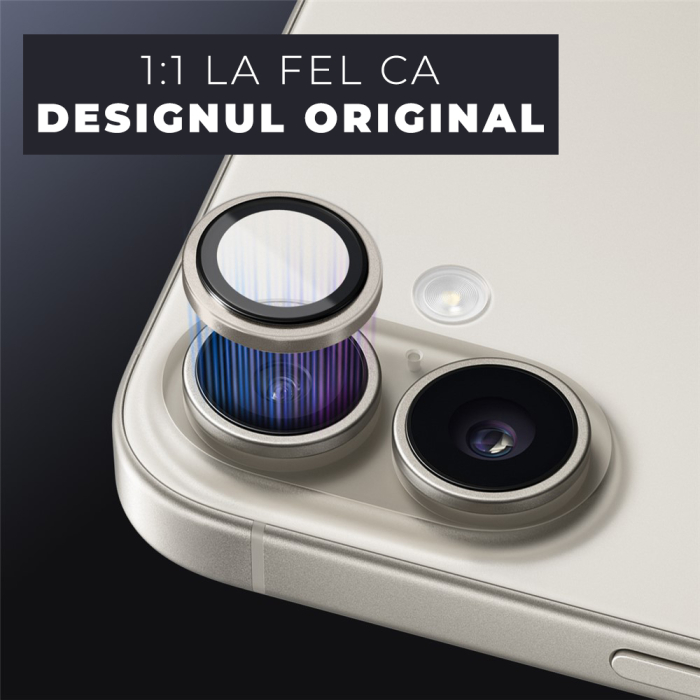 Folie de camera pentru iPhone 17 - Gray Titanium [2]