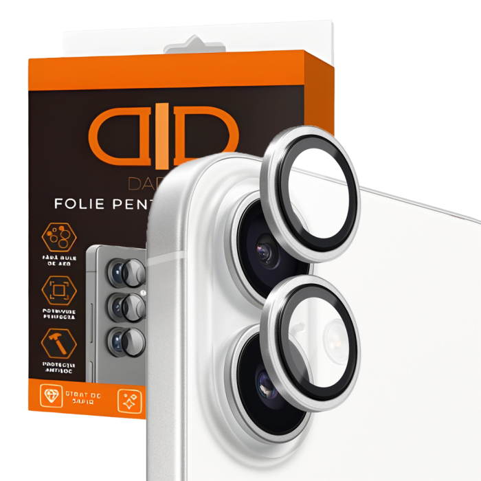 Folie de camera pentru iPhone 17 - Silver [5]