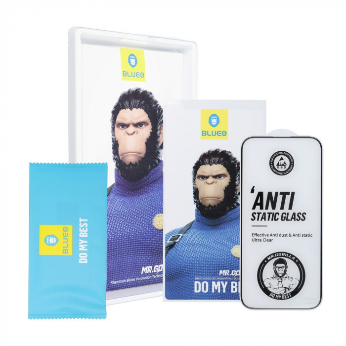 Folie de sticla Blueo pentru Samsung S24 Plus, Protectie oleofobica, Slim, Full Glue [4]