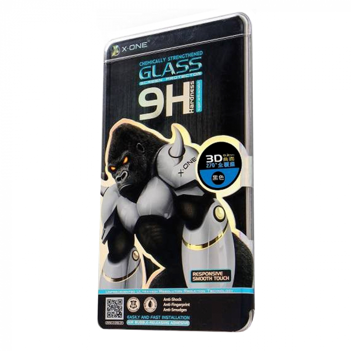 Folie de sticla X-One pentru Samsung S24 Ultra cu aplicator, Protectie oleofobica, Slim, Full Glue [2]