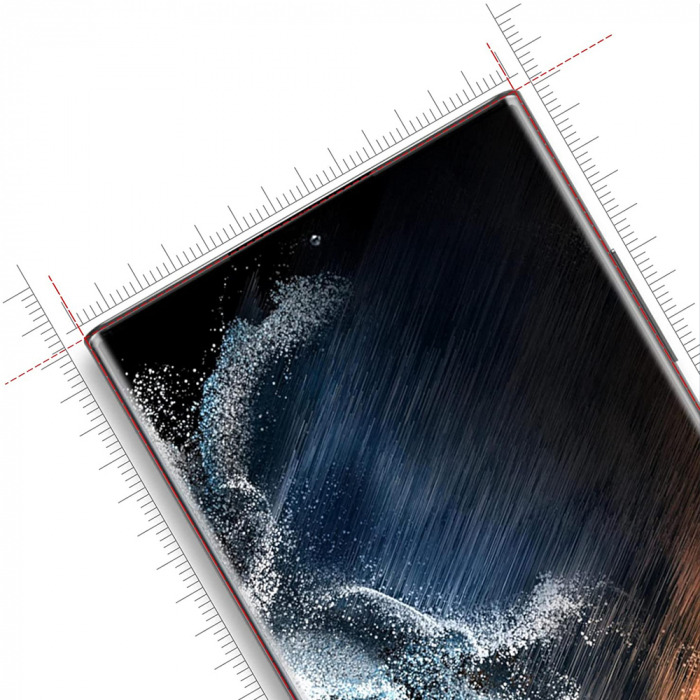 Folie de sticla X-One pentru Samsung S24 Ultra cu aplicator, Protectie oleofobica, Slim, Full Glue [3]