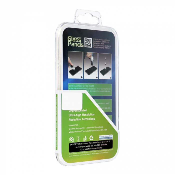 Folie de sticla X-One pentru iPhone 16 Pro Max, Protectie oleofobica, Slim 0.3 mm, Full Glue 9H, Transparenta [3]