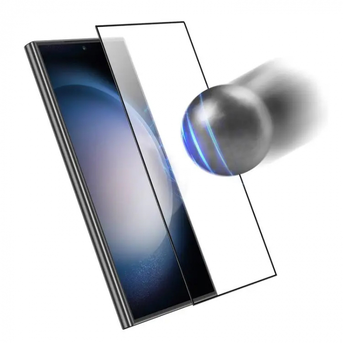 Folie de sticla pentru Samsung S24 Ultra, Protectie oleofobica, Full Glue [5]