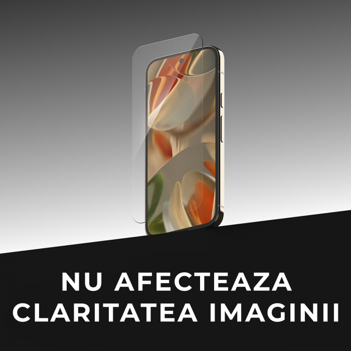 [Pachet 2x] Folie de sticla Ringke pentru Google Pixel 9 & 9 Pro din sticla securizata, Protectie oleofobica, Full Glue, 2.5D [2]