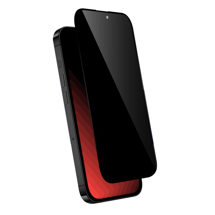 Folie de sticla Olliestep Privacy pentru iPhone 15 Pro Max din sticla securizata, Protectie oleofobica, Full Glue [5]
