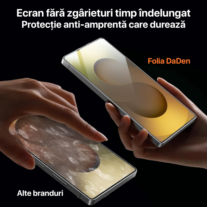 Folie Sticla pentru Samsung S26 Ultra cu aplicator Daden MagicBox, Full Cover, Protectie Profesionala, Ultra Rezistenta, Calitate Premium, Margini negre [10]