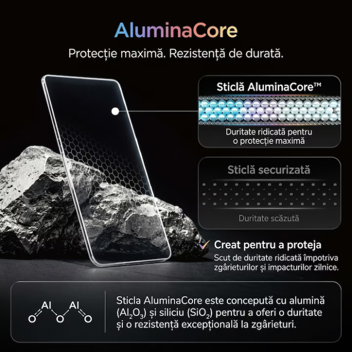 Folie sticla privacy iPhone Duo cu aplicator, Spigen Glas.tR EZ-FIT Pro HD, Duritate 10H+ [7]