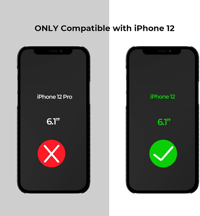 Husa Pitaka iPhone 12 MagEZ, Aramida, Albastru/Negru [4]