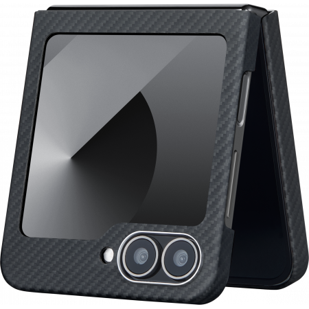 Husa MagEZ 5 Pitaka 600D, Aramida Samsung Z Flip 6, Negru/Gri, Ultra Slim [8]