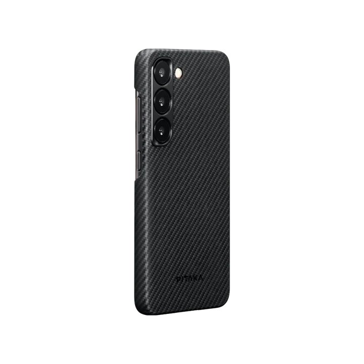 Husa MagEZ 3 Pitaka 600D, Aramida Galaxy S23 Negru/Gri MagSafe [2]