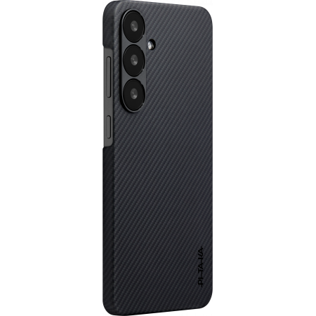Husa MagEZ 4 Pitaka 600D, Aramida Galaxy S24 Negru/Gri MagSafe [17]