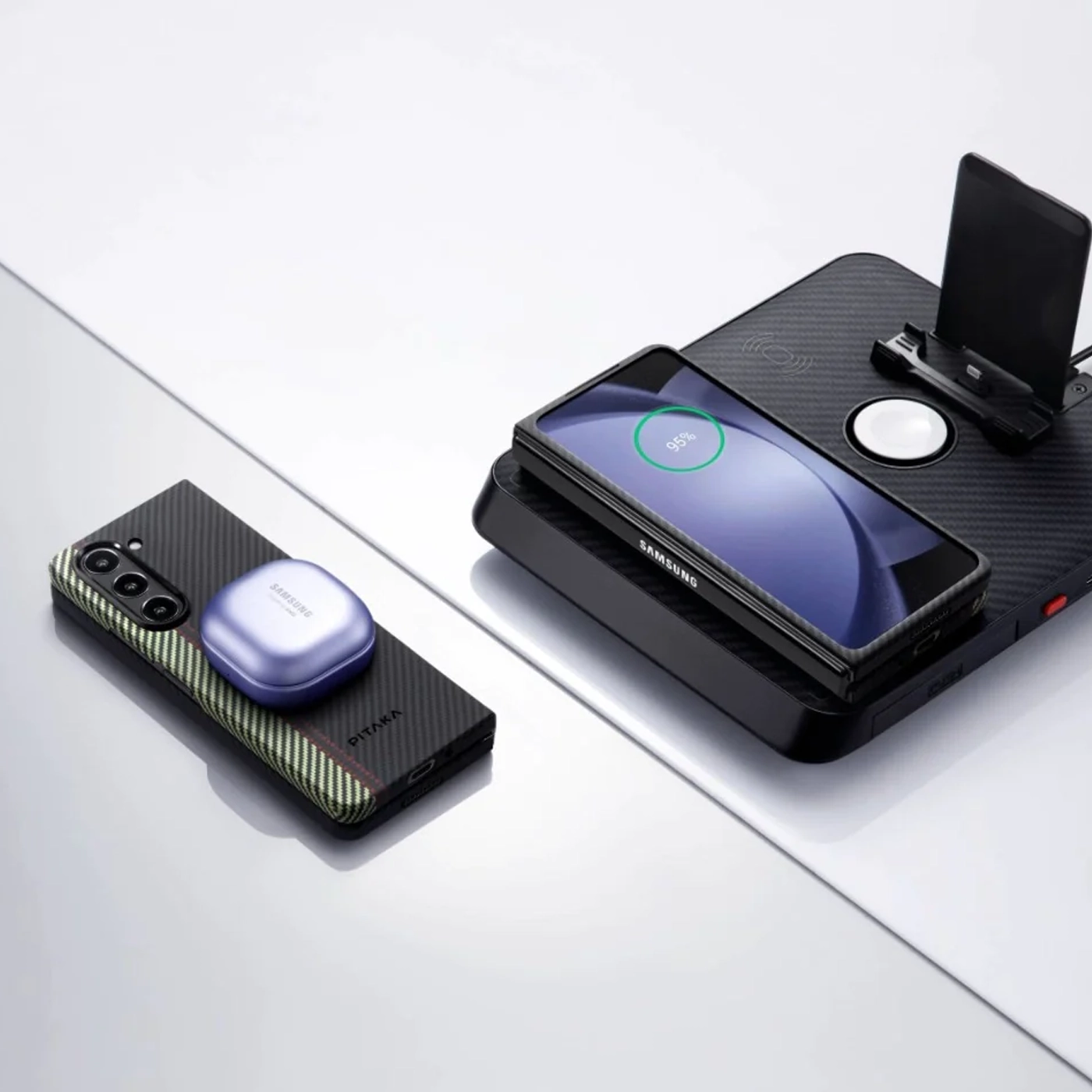 Husa MagEZ Air Pitaka 600D, Aramida Samsung Z Fold5 Overture [9]